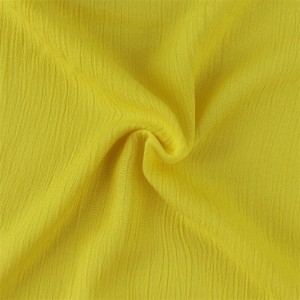 China Factory 100% Rayon crepe woven fabric